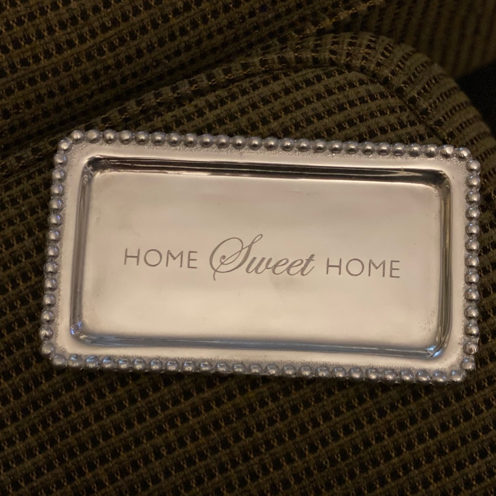 *NWT* silver tray